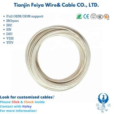 Nyy 250deg. C Nickel Copper Conductor High Temperature PFA (Perfluoroalkoxy) Insulated Aluminium Control Lectric Coaxial Cable