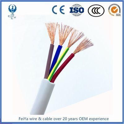 Flexible Electrical Copper Conductor Rubber Cable, 4X10mm2, 450/750V H07rn-F