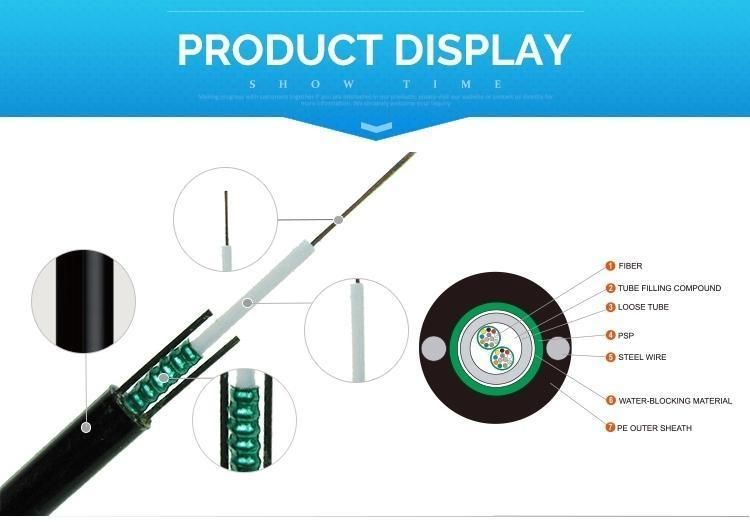 GYXTW GYXTY GYXTW Cable Fibre Optic Outdoor Single Mode Unitube G652D Armoured Fiber Optical Cable