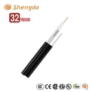 Rg59 Standard Shield with Messenger Outdoor Coaxial RCA Audio Cable