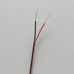 Type J Thermocouple Extension Cable 0.5mm*2 with FEP Insulation / PVC / Fiberglass