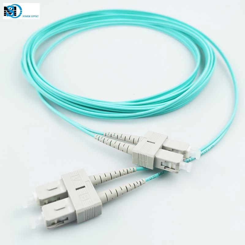 Om3 1m 2m 3m LSZH Dx Multimode Sc/Upc-Sc/Upc Optical Fiber Patch Cable Patchcords