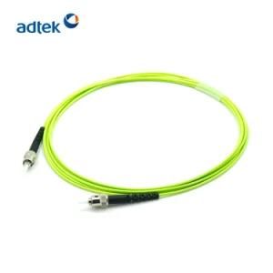 St-St Light Green Om5 Multimode Duplex Fiber Optic Patch Cord