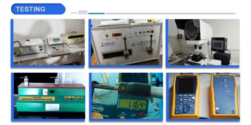 Manufacturer Communication UTP Cat5e CAT6 Cat7 LAN Cable for Data Network Pass Fluke Test