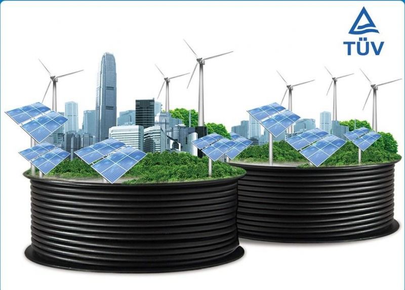 2.5mm/ 4mm/6mm/10mm AC/DC Solar Panels Copper Wire Solar PV Photovoltaic Cable