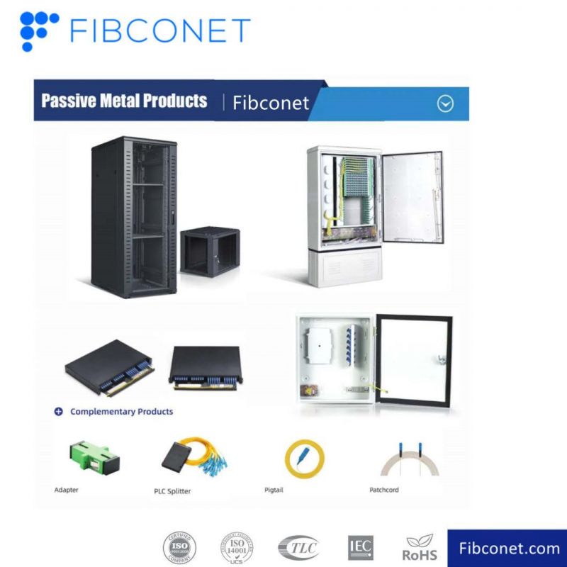 144 Fo Fiber Optic Cross Outdoor Connection Cabinet