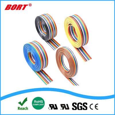 1.27mm 10 Pin UL 2651 Flat Cable for IDC Connector
