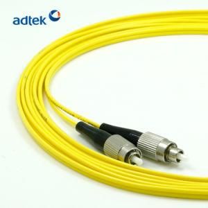 Good Prouduct LC/Upc-FC/Upc Duplex Singlemode 3m PVC Yellow Patch Cable