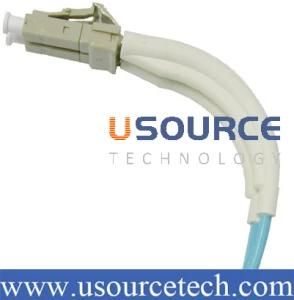 90 Degree Boot Connector LC/Sc/FC/St Fiber Optic Patchcord