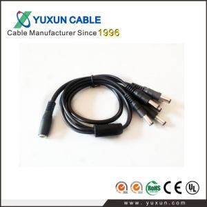 CCTV Camera Use 1 Female to 6 Male Power Splitter DC Cable