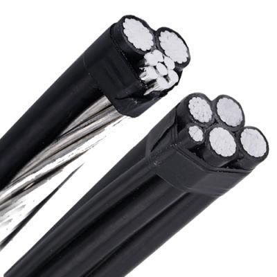 XLPE Insulated PVC Jacked Overhead ABC (Aerial Bundle Cable) Cable for Electricity Transmission