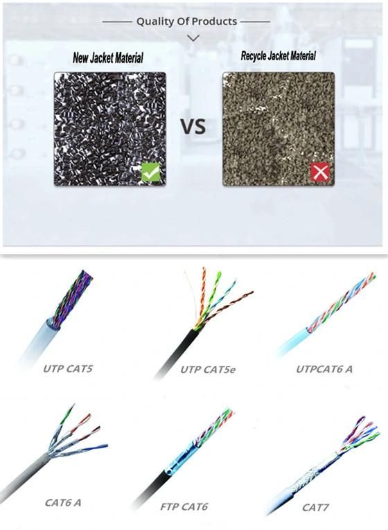 Manufacturer 305m CAT6 UTP Network Cable Price 23 AWG