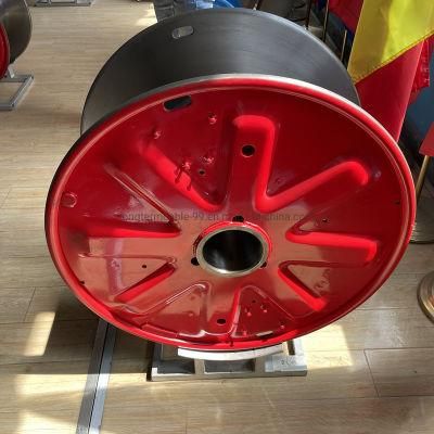 China Punching Spool Corrugated Cable Reel Steel Bobbin Price