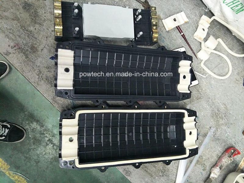 Fiber Optic Stainless Steel Entry Horizontal Type Plastic Splice Closure
