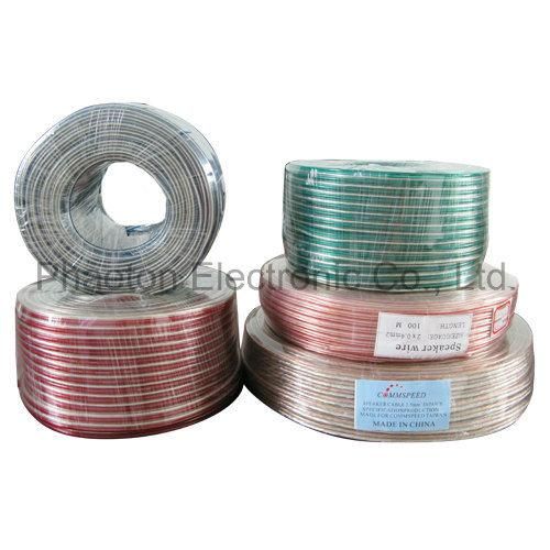 18 AWG Clear Speaker Cable