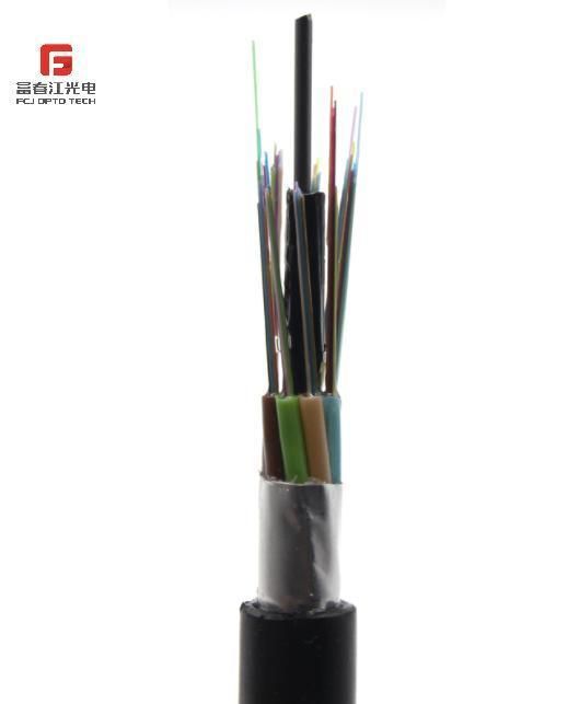 Gydta Fiber Optic Cable with Metallic Strength Membre and Fiber Ribbon Loose Tube and Filling Type with Aluminium-PE Outer Jacket