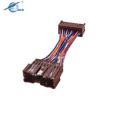 Manufacturer Automotive Engine 16p Wire Harness Cable Plug Wiring Harness
