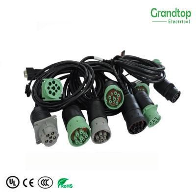 Custom Multi Pole Cable Harness for Power Connector Extension