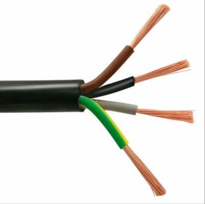 Environmentally Friendly PVC Insulated 300/300V H03VV-F Stranded Copper Electrical Wire