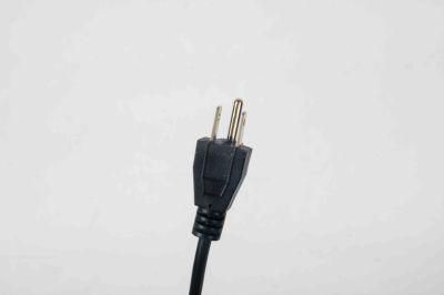 3 Pin Plug UL Straight NEMA 5-15p Plug with IEC C14 Connector Power Cable