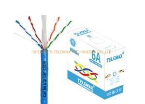 Cat 6A LAN Cable UTP 23AWG Bc 0.57mm PVC Jacket Fluke Test