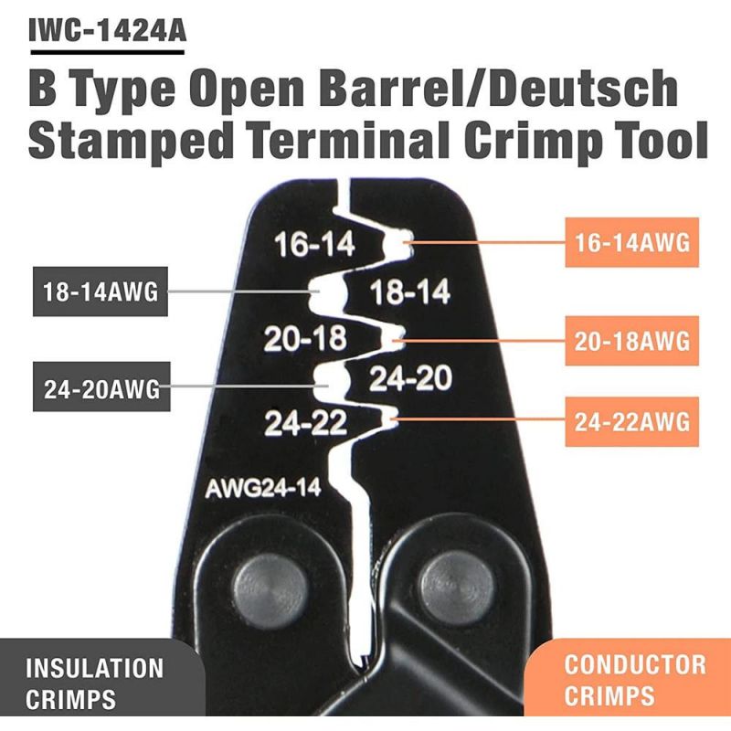 Olearn Sn-28b Crimping Tool for AWG28-18 DuPont Pins