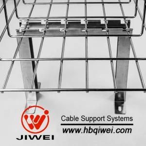 Roof Mounting Zinc Plated Wire Mesh Cable Trays