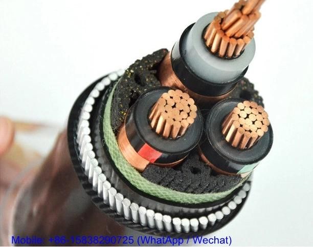 Copper Conductor Armored 11kv 3 Core 240mm Mv Cable