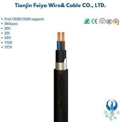 PVC Cable Double Armor Swa (Galvanised flat steel wire) / Galvanized Steel Tape Electrical Cable