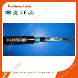Aerial Underground GYTA53 Multi/Single Mode Fiber Optic Cable