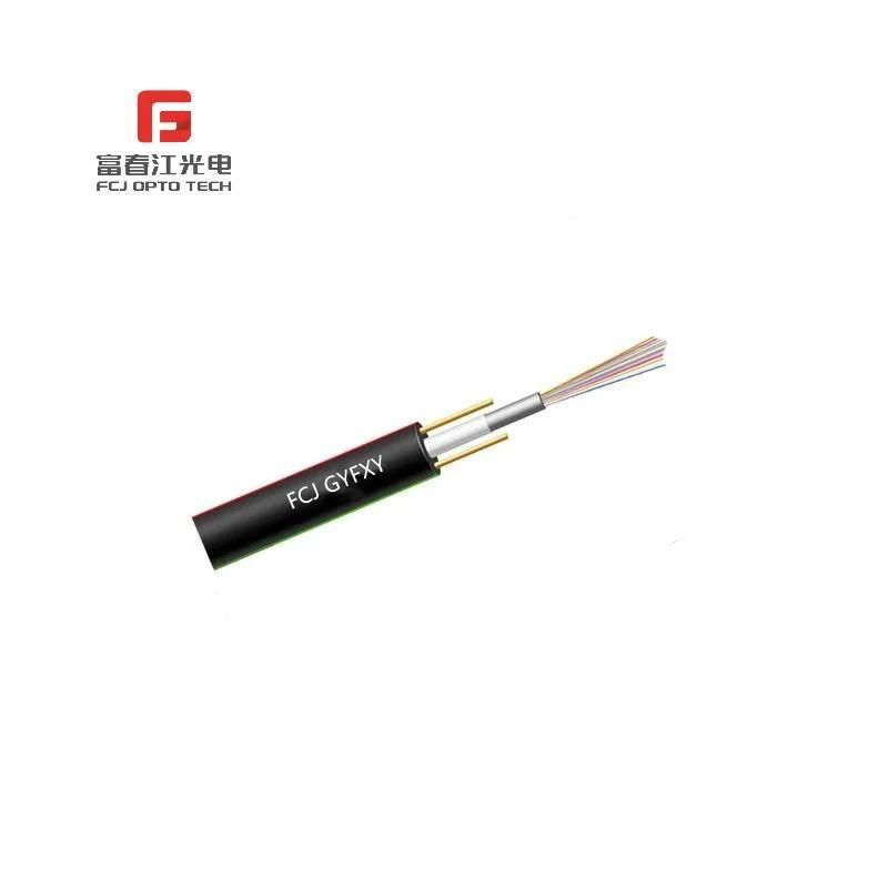 CCTV Camera 2-12 Core Loose Tube Gyfxy Fiber Optic Cable Price