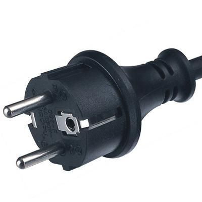 VDE Approved 3 Pins Straight AC Power Cord with C13 Connector