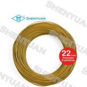 UL10393 600V 250c AWG 28 PTFE Insulation Coated Silver Plated Copper Guide Wire