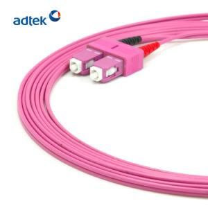 10 Gigabit Multimode Om4 Fiber Optic Patch Cord Cable