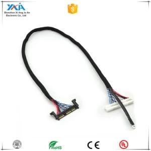 Jst Xhp-6 2.5mm Pitch Connector to LCD Panel Lvds Wire Harness Cable