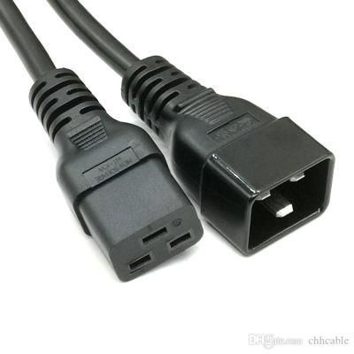 6 FT Computer Power Cord C19 to C20 APC Power Cord Plug Adapters