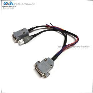 Xaja Custom dB25p Female to dB9p Male Wiring Harness with Ethernet Connector