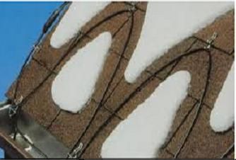Roof and Gutter De-Icing Self-Regulating Heating Cable