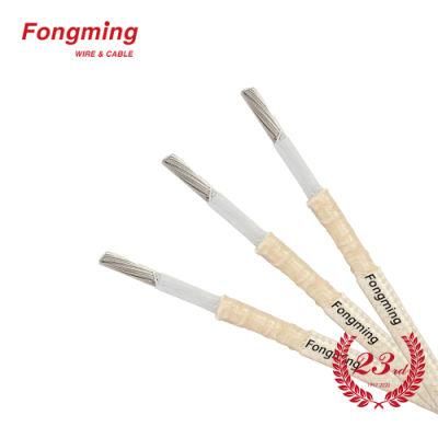 High Temperature Appliance Heater Element Motor Lead Mica Fiberglass Braid Wire UL 5107
