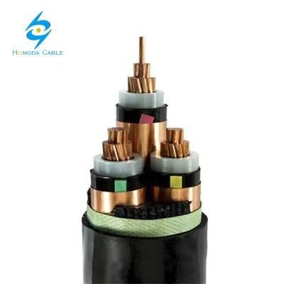 3.6/6kv~26/35kv Single/ Three Cores Cu/Al Swa/Sta Medium Voltage Power Cable