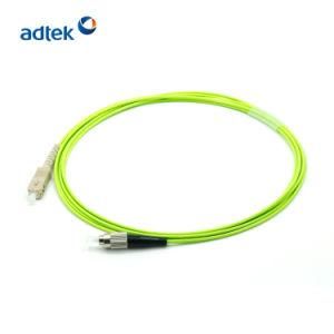 Factory Supply Duplex Fiber Optic Patch Cord 30m Sc-FC Om5 Multimode