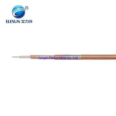 Manufacture Flexible RF Coaxial Cable 50 Ohm Rg 400 Double Braiding Shield Cable for High Temperature