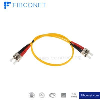 FTTH Manufacturer St to St Dx Fiber Optical Jumper Patch Cable Connector Fiber Optic Patchcord