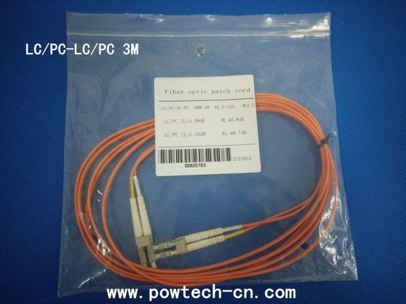 LC/PC-LC/PC 3m Optcal Fibers Patch Cord/Fiber Optical Jumpers