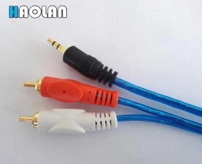 Hight Quality AV Cable, 3.5 to 2RCA Cable
