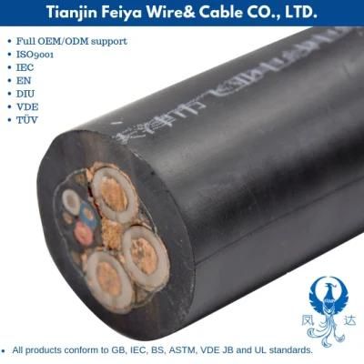 Fire Retardant Mcpt Shifting Shield Rubber Sheath Flexible Mining Cable Used in The Mines Type 241