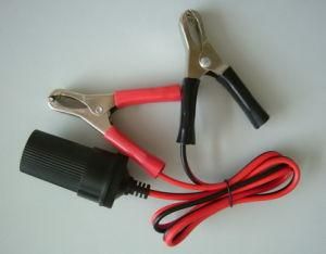 Red and Black Battery Clip Connection (YH1225)