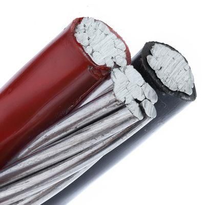 2*6AWG+1*6AWG AAC Conductor ABC Aerial Bundle Overhead Cable