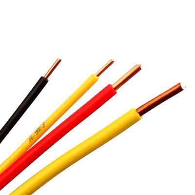 Single Core 6mm 600V Copper PVC Insulated Building Electrical Wire