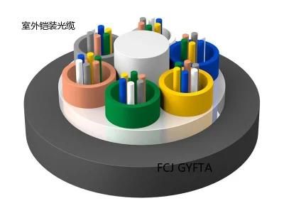 Outdoor Cable of Single Mode Direct Armored Cable Gyfta